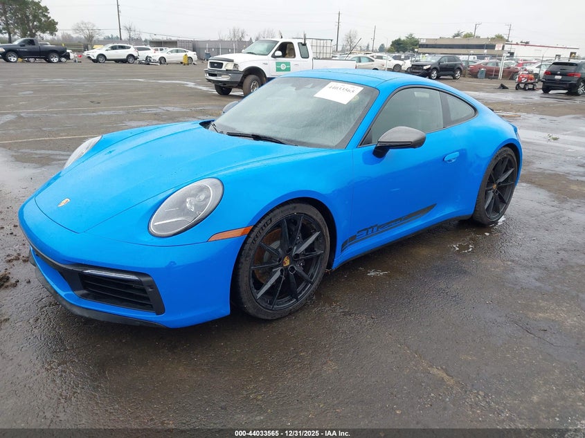 Vin: wp0aa2a96rs208394, lot: 44529334, porsche 911 carrera/carrera 4/carrera t 20242