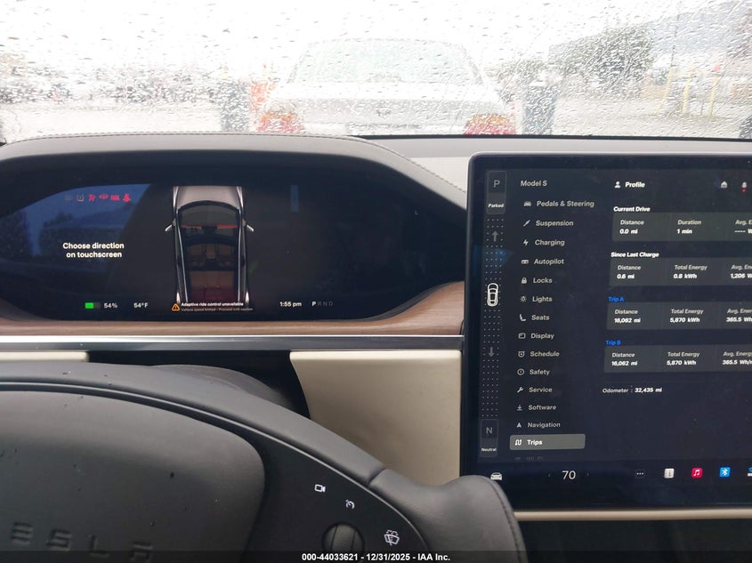 2021 Tesla Model S Plaid Tri Motor All-Wheel Drive VIN: 5YJSA1E64MF431084 Lot: 44033621