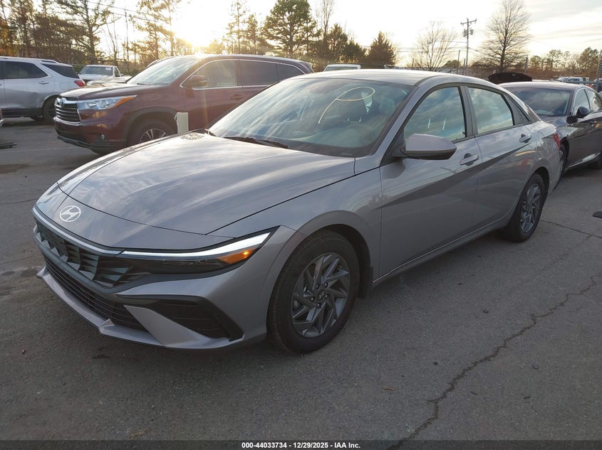 2025 Hyundai Elantra Hybrid Blue