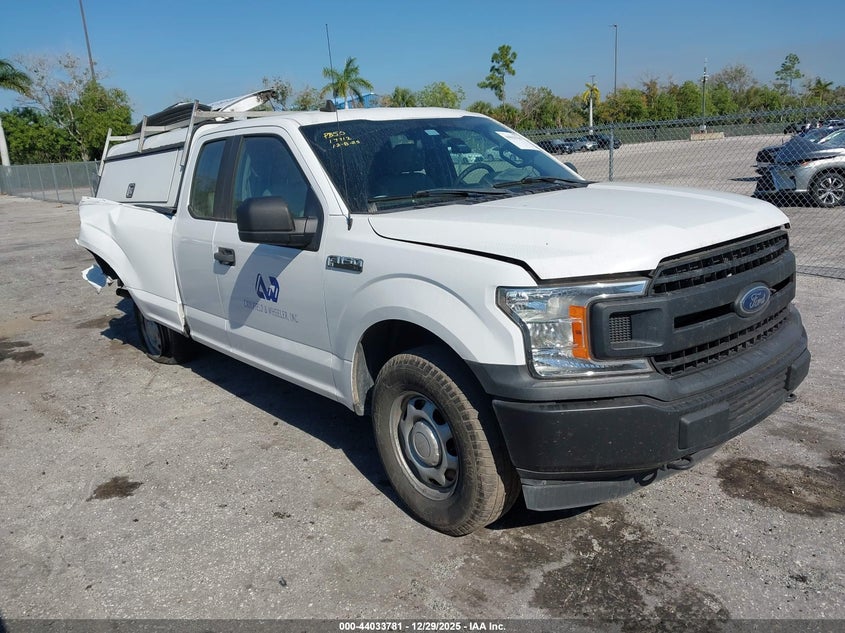 1FTEX1EB1LKF51659 2020 Ford F150 Super Cab auction photo 1
