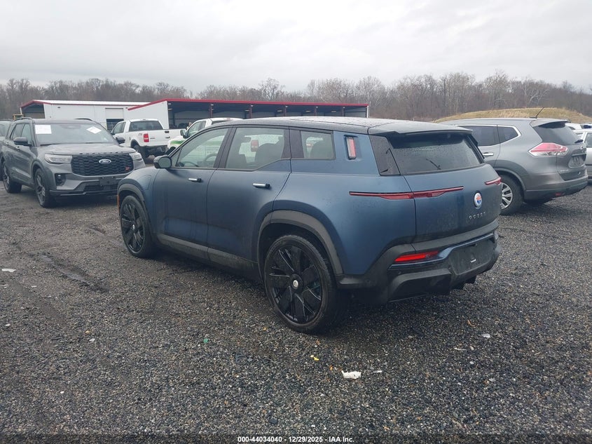 Vin: vcf1zbu23pg005437, lot: 44529809, fisker ocean one 20233
