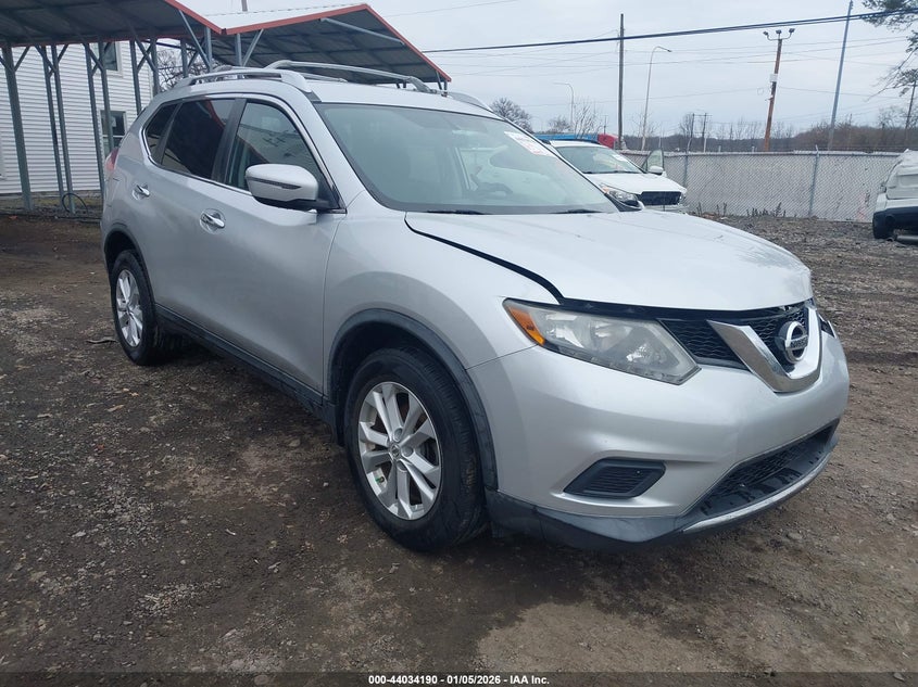 KNMAT2MT3GP595911 2016 Nissan Rogue Sv auction photo 1