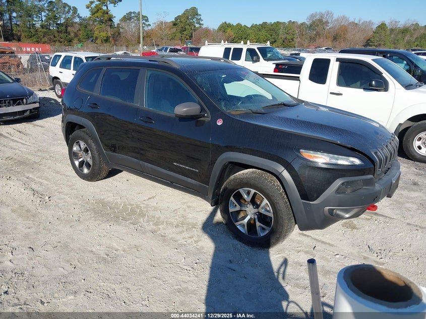1C4PJMBS4EW201762 2014 Jeep Cherokee Trailhawk auction photo 1