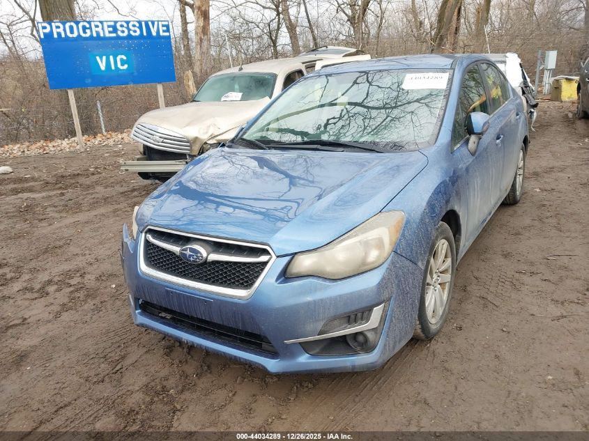 2016 Subaru Impreza 2.0I Premium