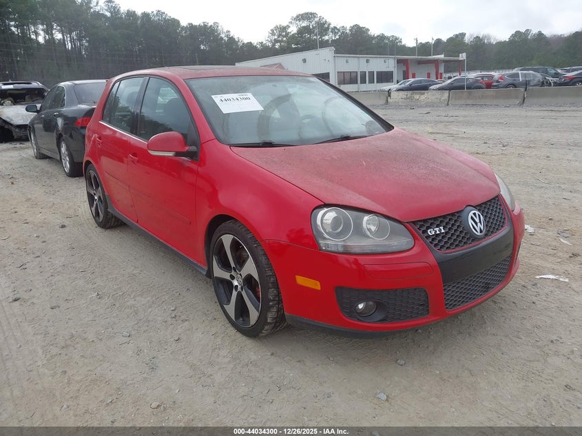 WVWHV91K88W328137 2008 Volkswagen Gti 4-Door auction photo 1