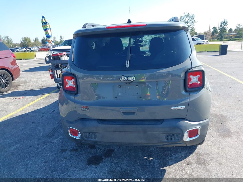 VIN ZACNJABB1KPK89519 2019 JEEP RENEGADE LATITUDE FWD