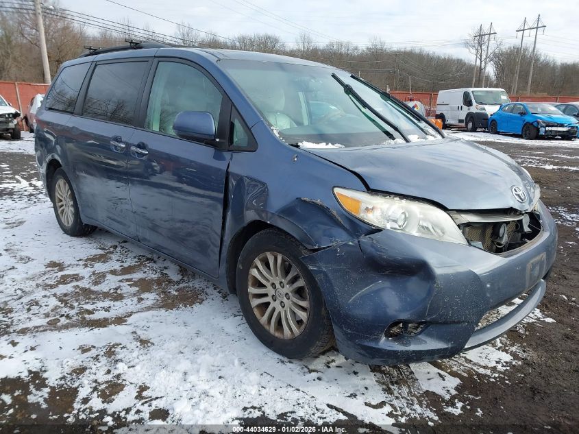 2013 Toyota Sienna Xle V6 8 Passenger VIN: 5TDYK3DC5DS328603 Lot: 44034629