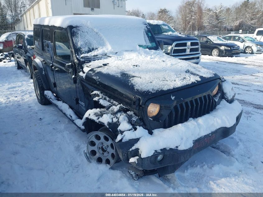2018 Jeep Wrangler Unlimited Sport S 4X4