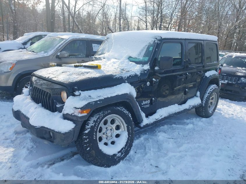 2018 Jeep Wrangler Unlimited Sport S 4X4