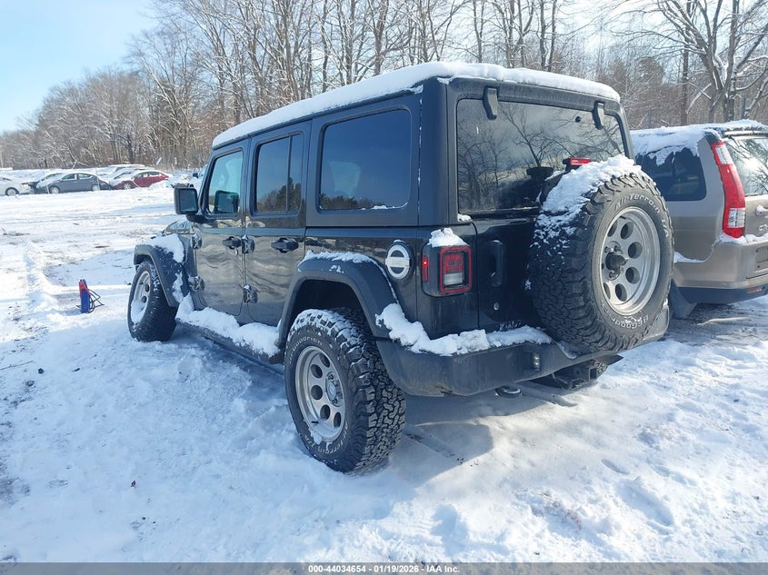 2018 Jeep Wrangler Unlimited Sport S 4X4