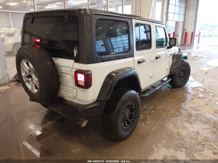 2018 Jeep Wrangler Unlimited Sport S 4X4