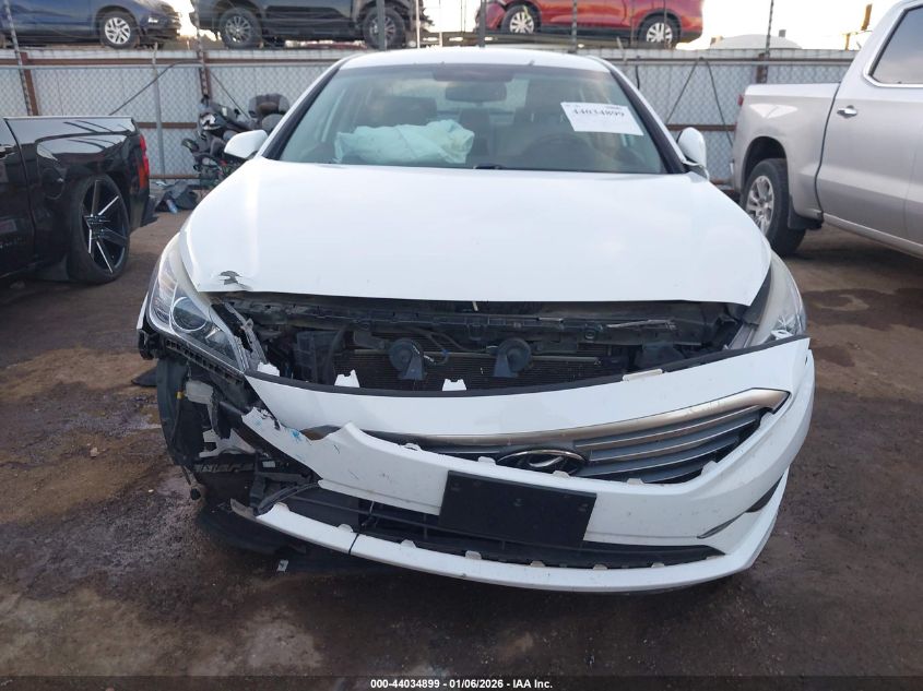 2015 Hyundai Sonata Se VIN: 5NPE24AF2FH219192 Lot: 44034899