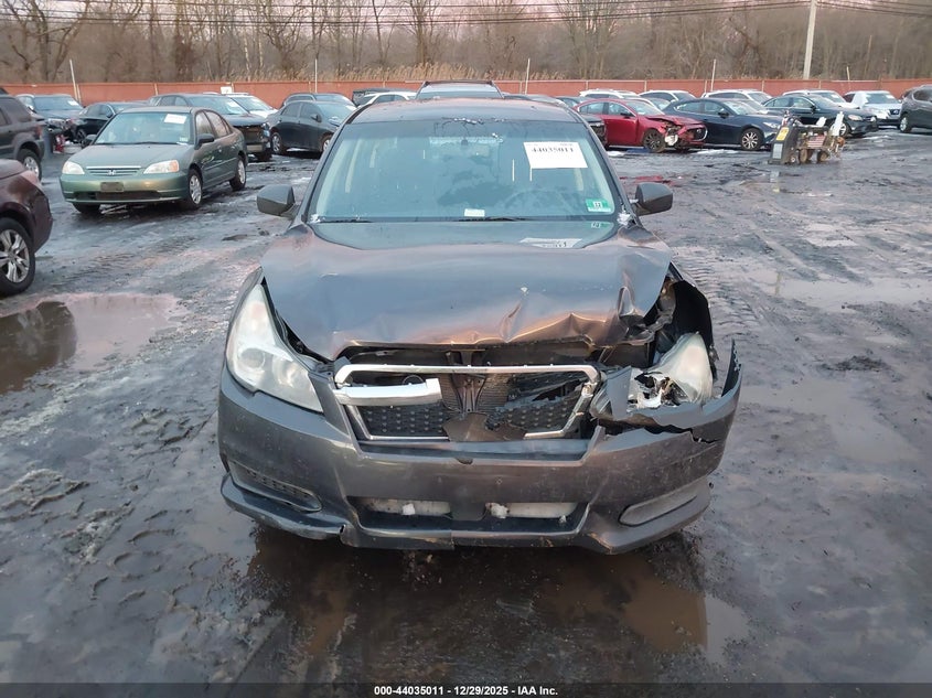 2013 Subaru Legacy 2.5I Premium VIN: 4S3BMBC6XD3021449 Lot: 44035011