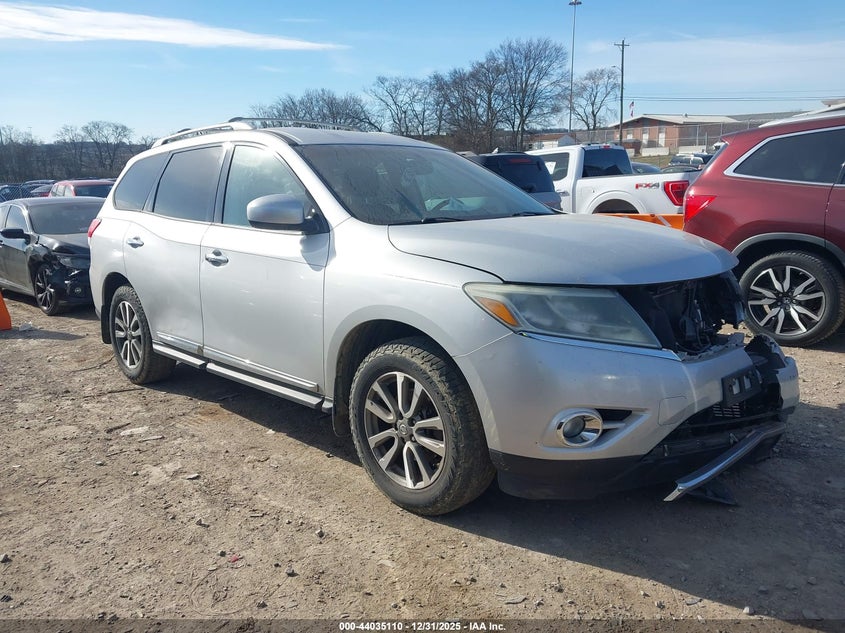 5N1AR2MMXDC629509 2013 Nissan Pathfinder Sl auction photo 1