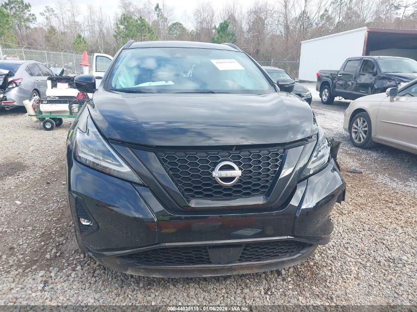 2023 Nissan Murano Sv Fwd VIN: 5N1AZ2BJ1PC133351 Lot: 44035119