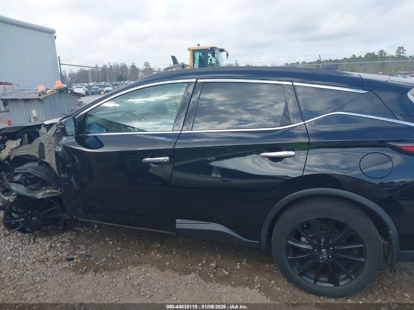 2023 Nissan Murano Sv Fwd VIN: 5N1AZ2BJ1PC133351 Lot: 44035119