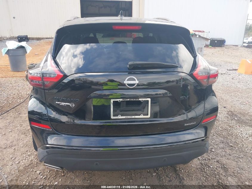 2023 Nissan Murano Sv Fwd VIN: 5N1AZ2BJ1PC133351 Lot: 44035119