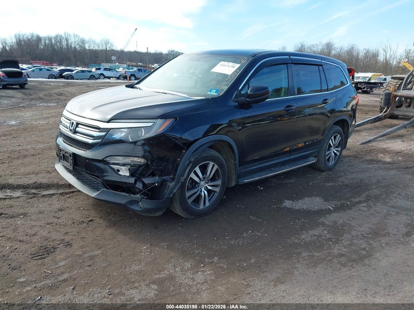 Vin: 5fnyf6h53gb087487, lot: 44530968, honda pilot ex-l 20162