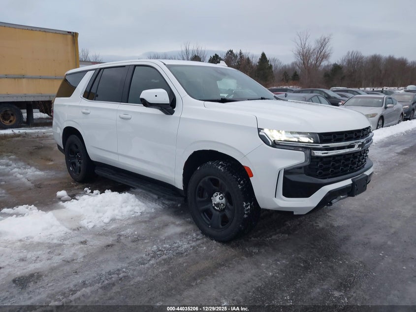 1GNSKLED2MR435529 2021 Chevrolet Tahoe 4Wd Commercial Fleet auction photo 1