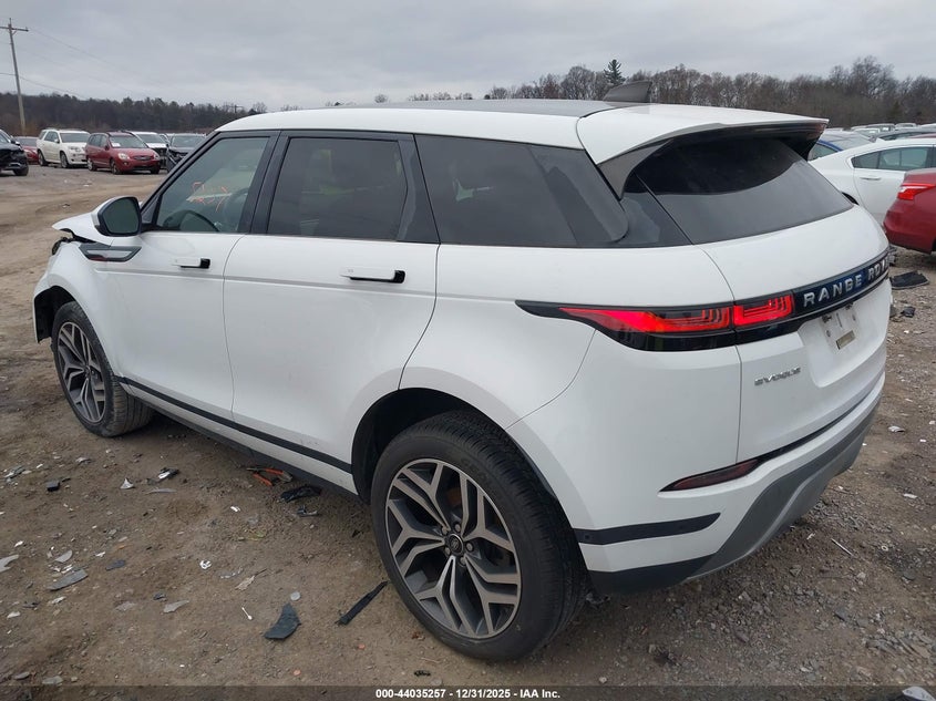 Vin: salzp2fx0lh032562, lot: 44531026, land rover range rover evoque se 20203