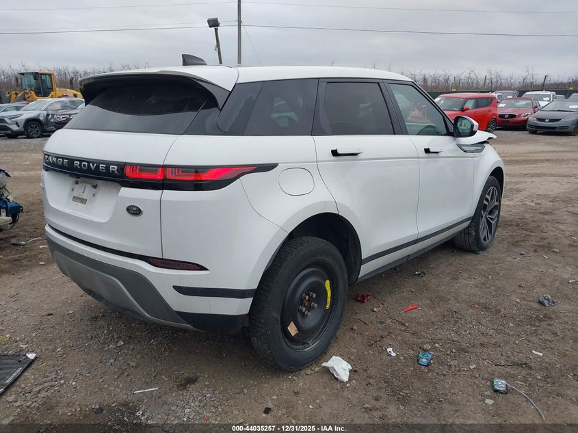 Vin: salzp2fx0lh032562, lot: 44531026, land rover range rover evoque se 20204