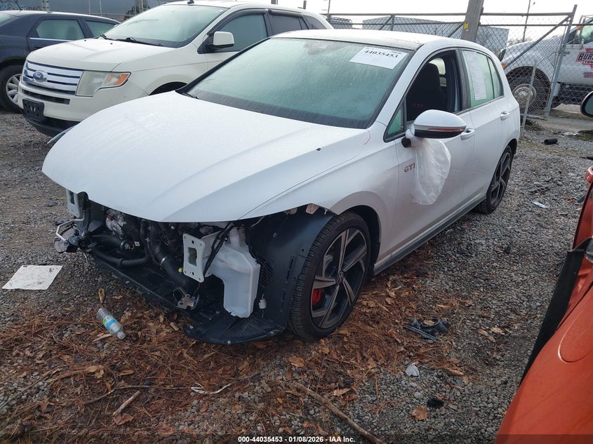 Vin: wvwsa7cd4sw235563, lot: 44531222, volkswagen golf gti 2.0t se 20252