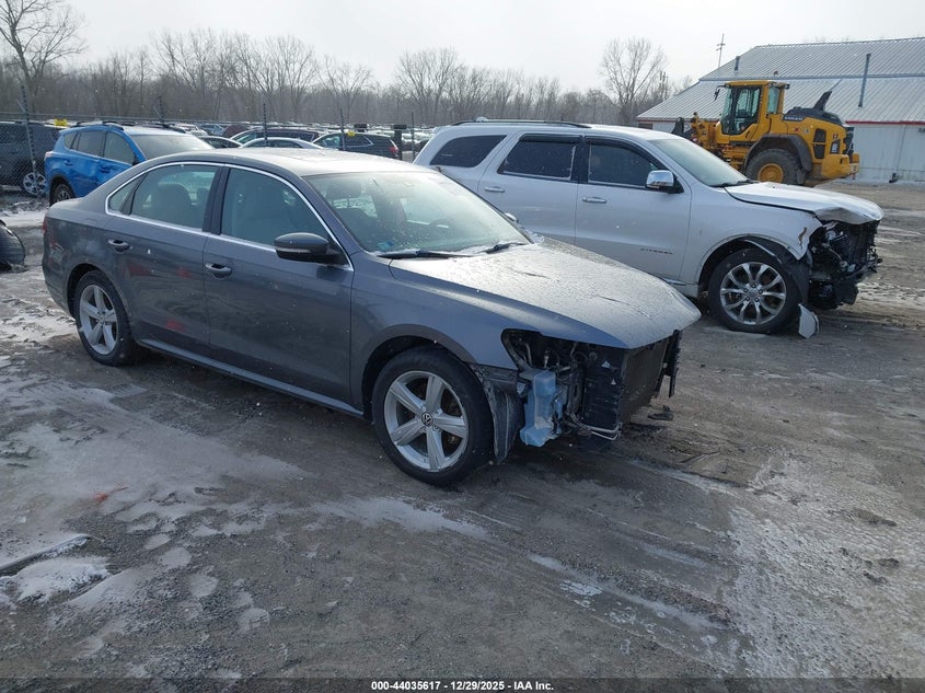 1VWBN7A37DC125980 2013 Volkswagen Passat 2.0L Tdi Se auction photo 1
