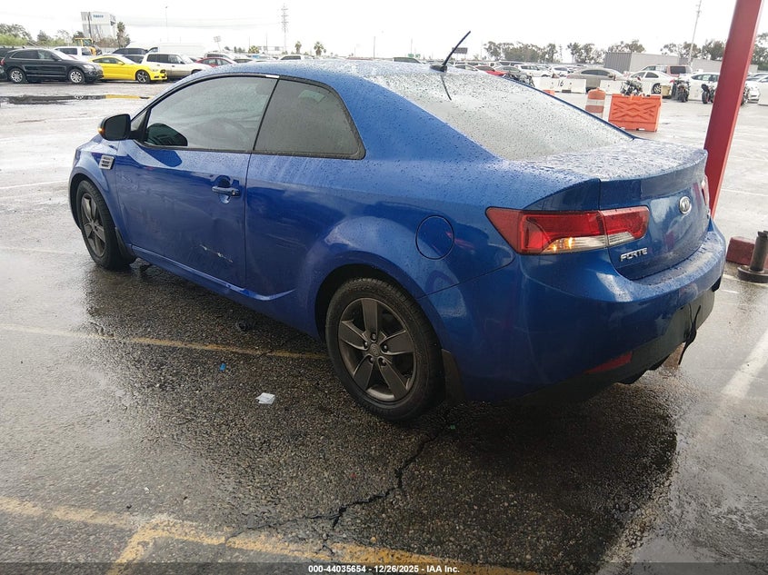 2012 Kia Forte 2.0 Koup Ex blue Lot 111044035654 Vin KNAFU6A2XC5592237