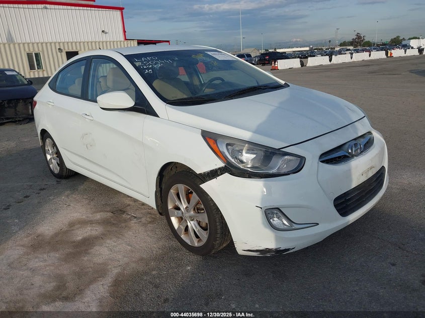 KMHCU4AE3CU121844 2012 Hyundai Accent Gls auction photo 1