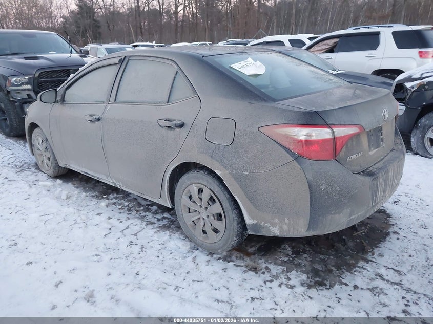 2016 Toyota Corolla Le