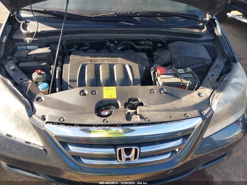 2005 Honda Odyssey Ex VIN: 5FNRL38455B006263 Lot: 44035910