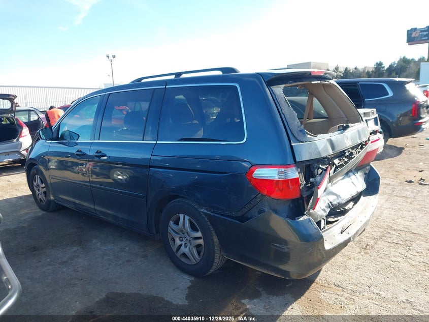2005 Honda Odyssey Ex VIN: 5FNRL38455B006263 Lot: 44035910