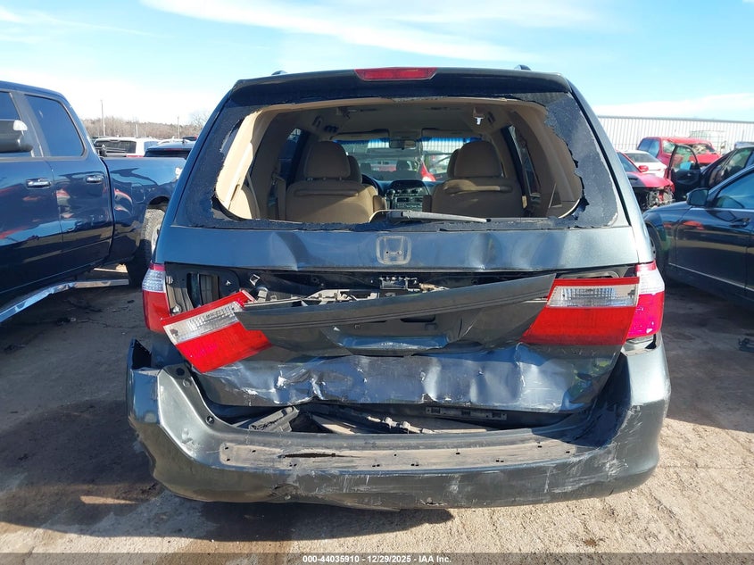 2005 Honda Odyssey Ex VIN: 5FNRL38455B006263 Lot: 44035910