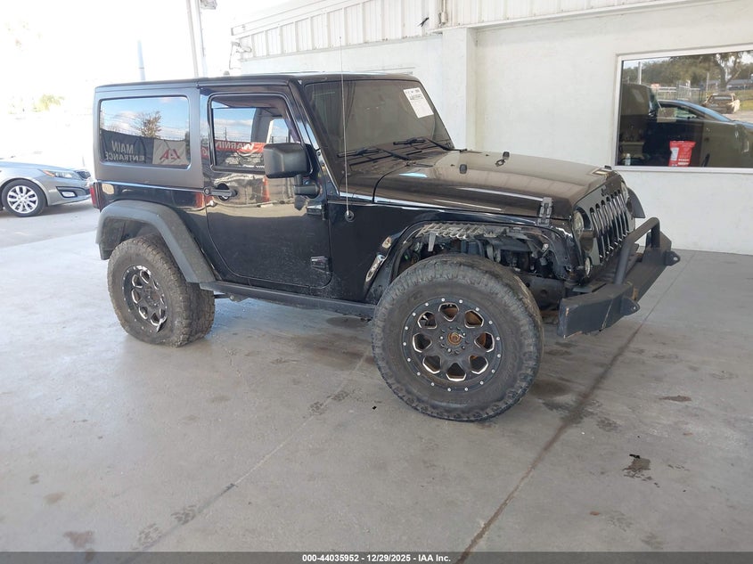 1C4GJWAG6GL114491 2016 Jeep Wrangler Willys Wheeler auction photo 1