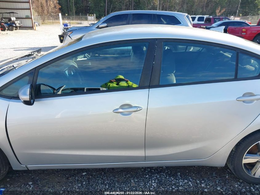 2018 Kia Forte Lx VIN: 3KPFL4A77JE172524 Lot: 44036255