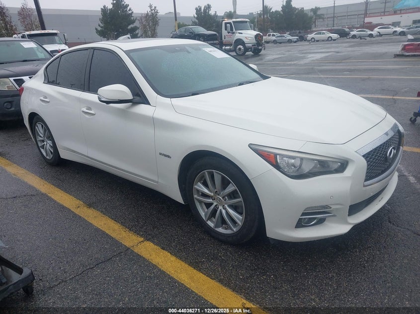JN1AV7AP3FM790375 2015 Infiniti Q50 Hybrid Premium auction photo 1