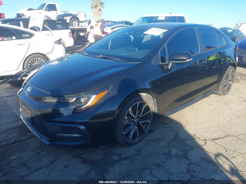 VIN JTDS4RCEXLJ007674 2020 TOYOTA COROLLA SE
