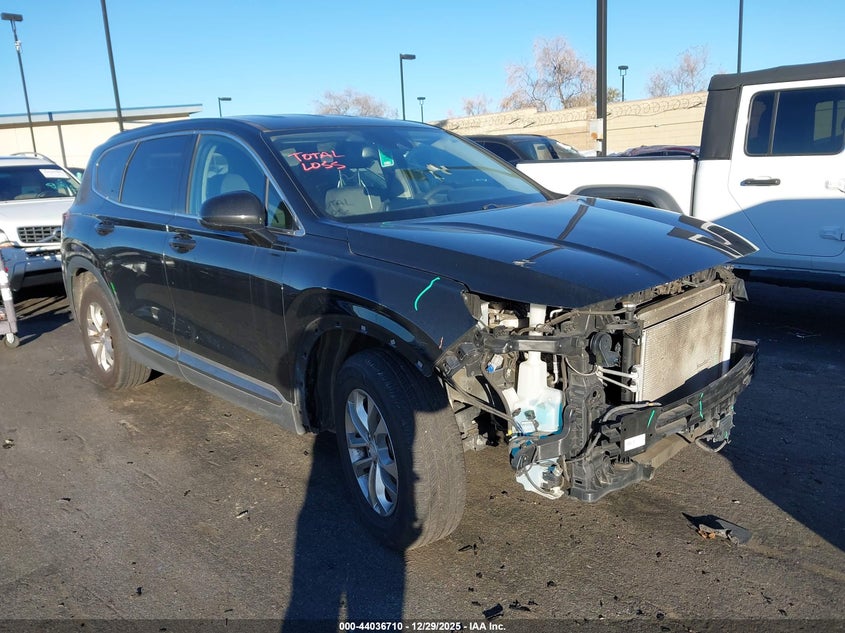 5NMS33AD2KH022247 2019 Hyundai Santa Fe Sel auction photo 1