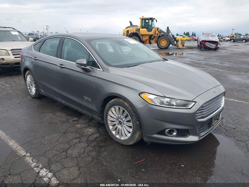 3FA6P0SU2ER208268 2014 Ford Fusion Energi Titanium auction photo 1