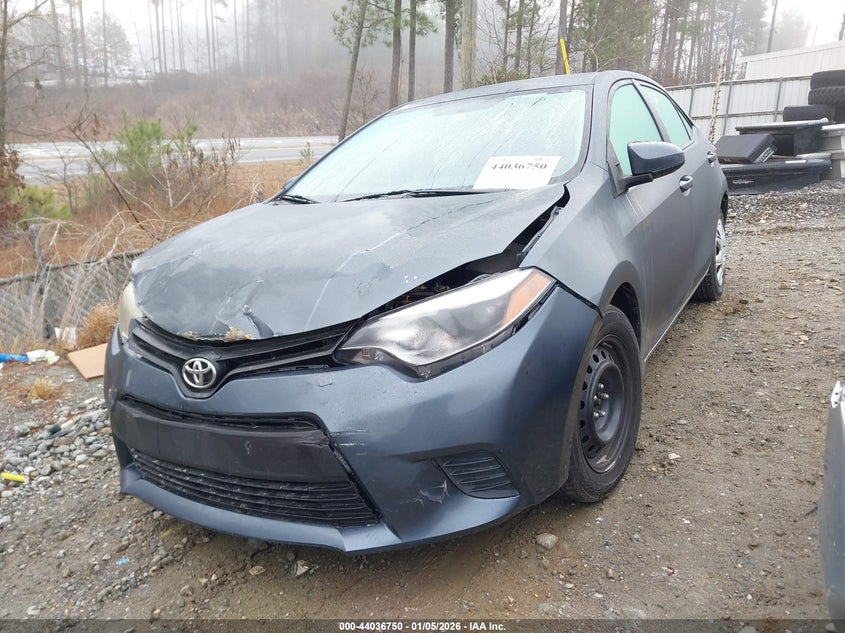 2014 Toyota Corolla Le 5YFBURHEXEP074203 photo 1