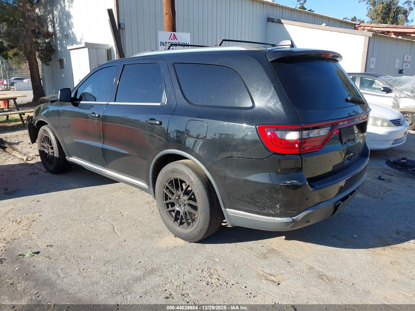 2018 Dodge Durango Sxt Rwd