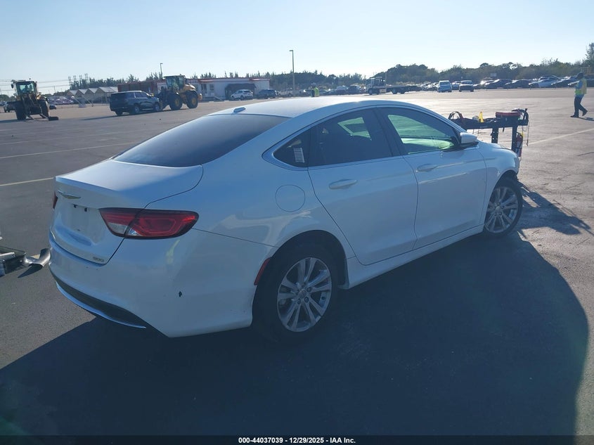 Vin: 1c3cccab8fn743317, lot: 44532808, chrysler 200 limited 20154