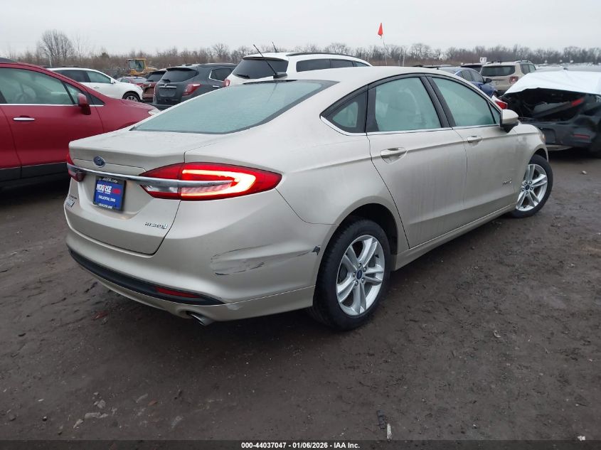 2018 Ford Fusion Hybrid S
