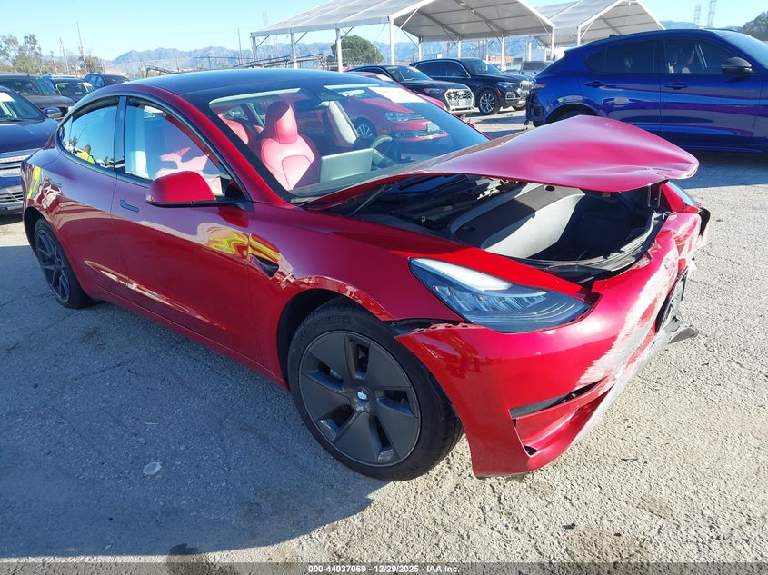 5YJ3E1EB2NF241954 2022 Tesla Model 3 Long Range Dual Motor All-Wheel Drive auction photo 1