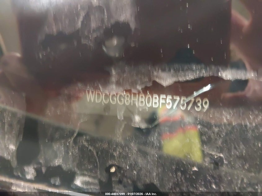 2011 Mercedes-Benz Glk 350 4Matic VIN: WDCGG8HB0BF575739 Lot: 44037099