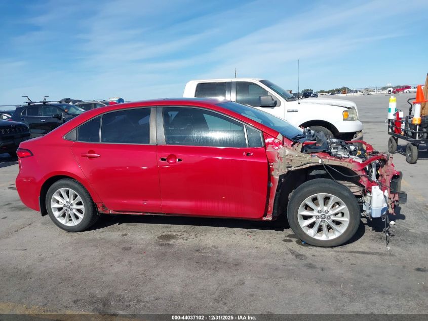 2020 Toyota Corolla Le VIN: 5YFHPRAE1LP017929 Lot: 44037102