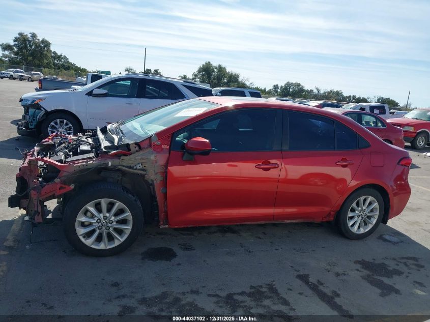 2020 Toyota Corolla Le VIN: 5YFHPRAE1LP017929 Lot: 44037102