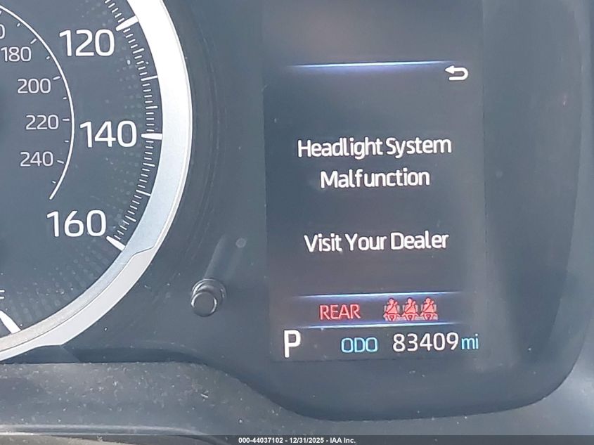 2020 Toyota Corolla Le VIN: 5YFHPRAE1LP017929 Lot: 44037102