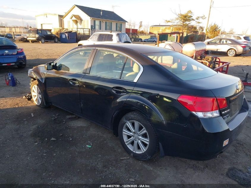 2010 Subaru Legacy 2.5I Premium