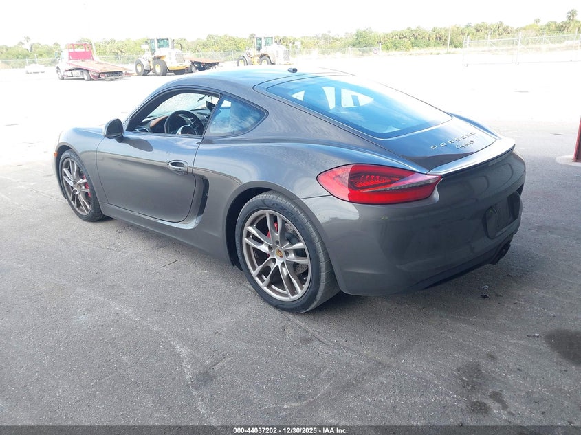 Vin: wp0ab2a86fk181875, lot: 44532971, porsche cayman s 20153